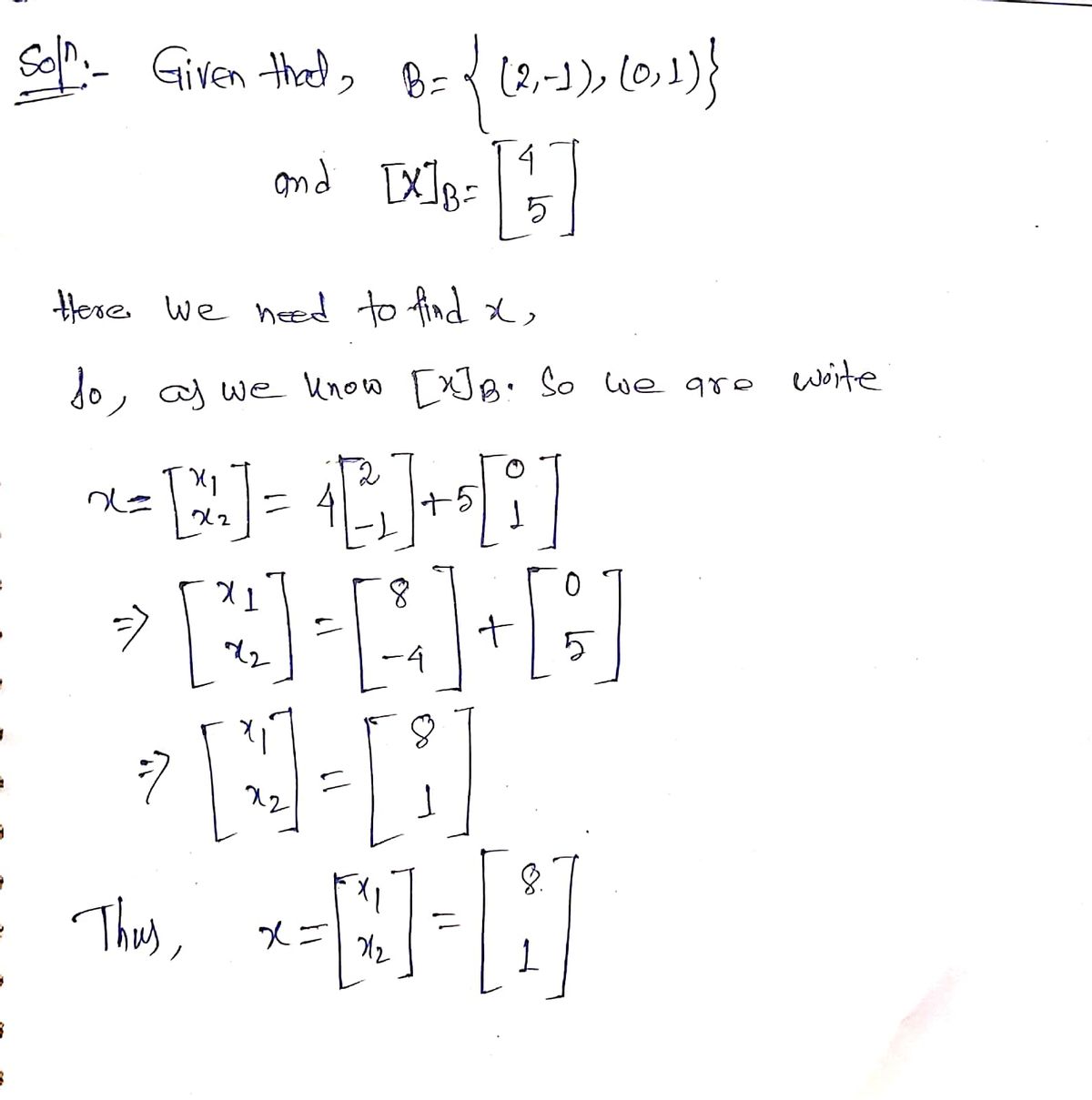 Advanced Math homework question answer, step 1, image 1